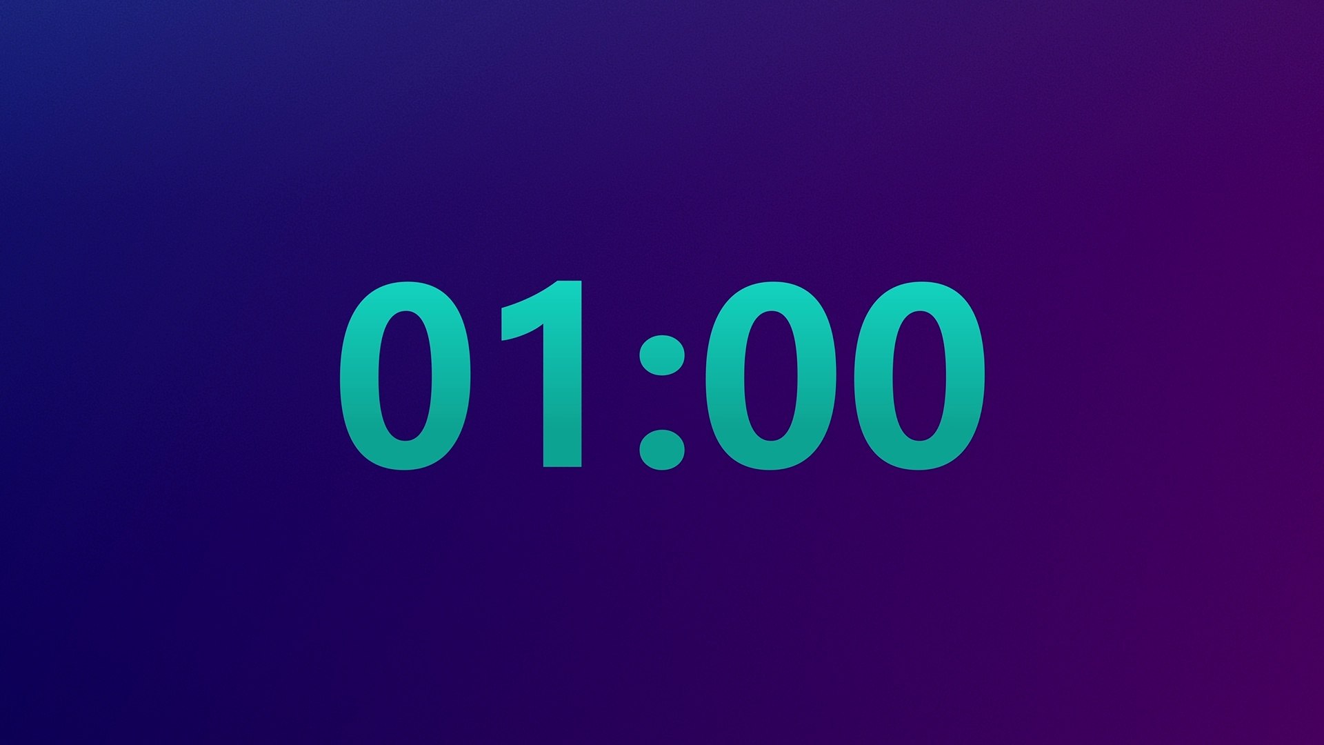 1 Minute Timer Countdown with Sound Alarm ⏱ - Dailymotion
