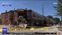 [이 시각 세계] 美 주택으로 트럭 돌진…벽돌 '와르르'