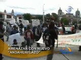 AMENAZAN CON NUEVO “ANDAHUAYLAZO”  - AYACUCHO