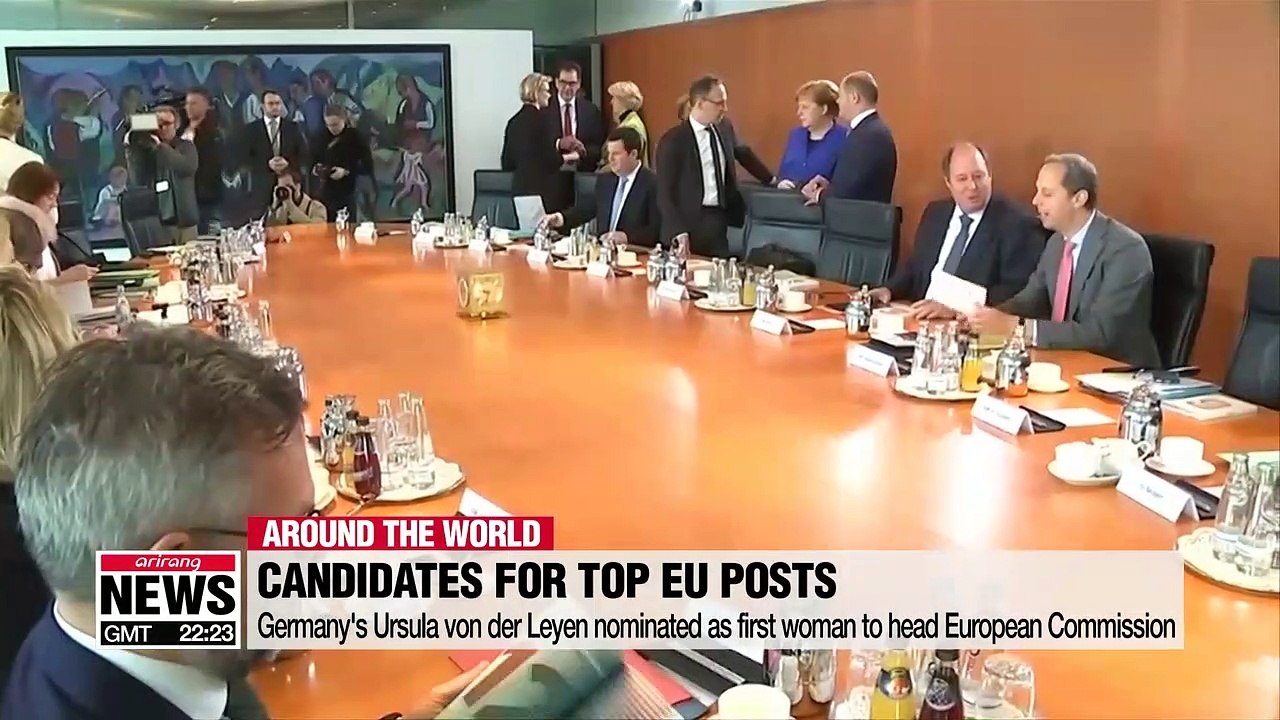 Germany's Ursula von der Leyen nominated as first woman to head European Commission