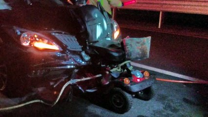 부안서 전동휠체어 사고로 70대 노인 사망 / YTN