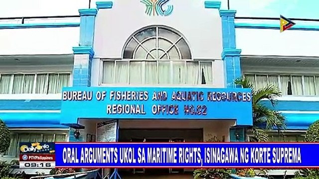 Oral arguments ukol sa maritime rights, isinagawa ng Korte Suprema