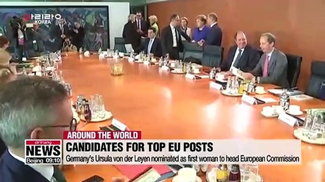 Germany's Ursula von der Leyen nominated as first woman to head European Commission