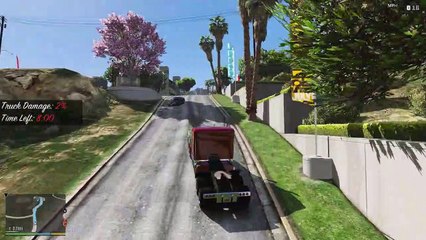 GTA V Trucking #14 - Fame Or Shame