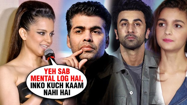 Kangana Ranaut SLAMS Bollywood STARS Again For Hating Her | Judgemental Hai Kya Trailer Launch