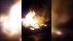 Vídeo: moradores controlam incêndio e moradora reclama 'não temos Bombeiros em Corbélia'