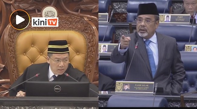 Dewan Rakyat tegang, Tajuddin perang mulut dengan Nga