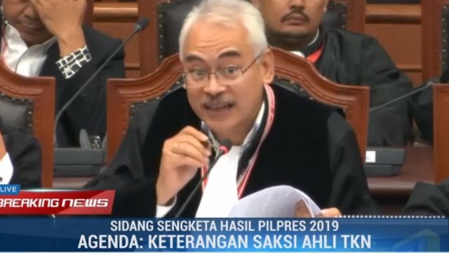 Sidang Kelima Sengketa Pilpres 2019 - Keterangan Saksi TKN (12)