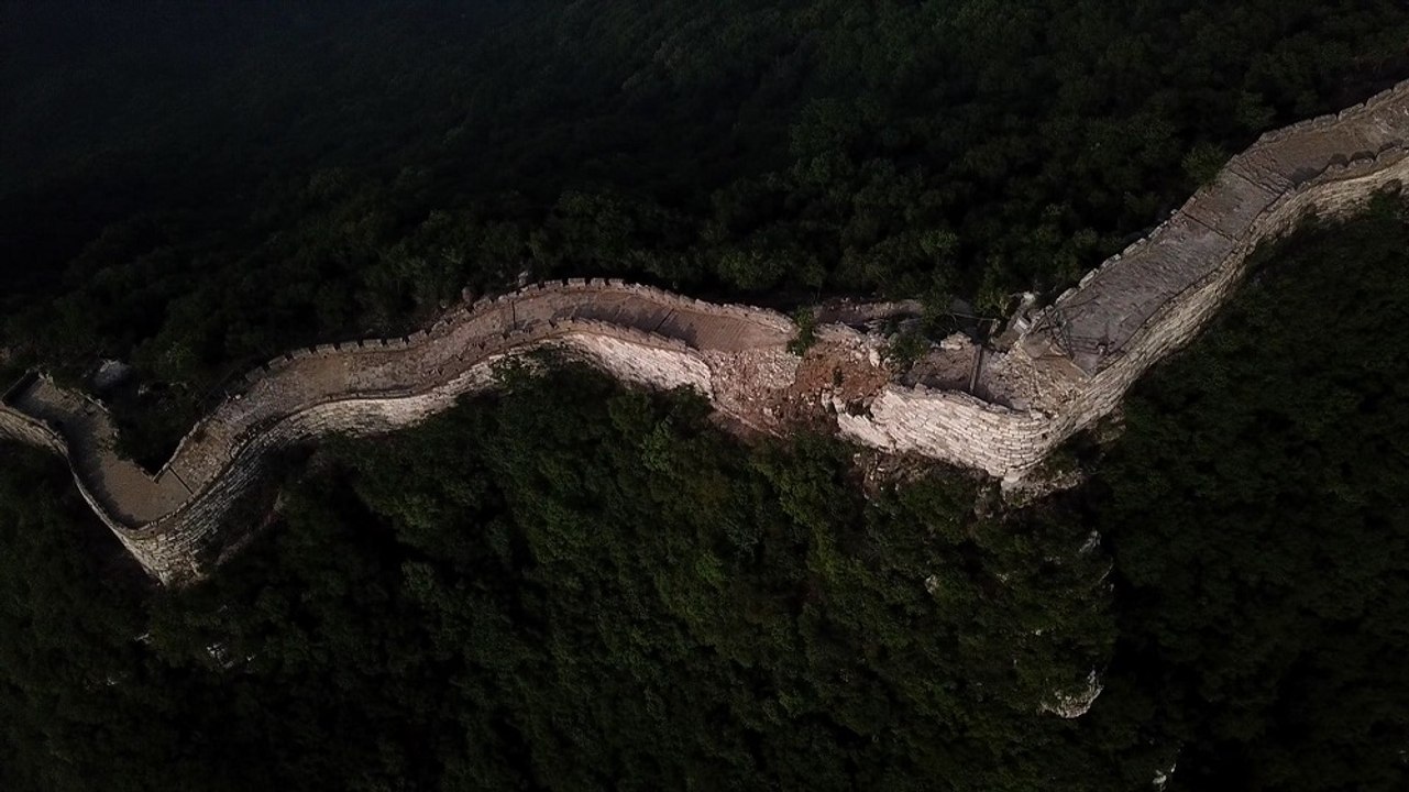 Mules, tools and old bricks: Rebuilding China's Great Wall
