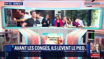 Avant les congés, certains lèvent le pied