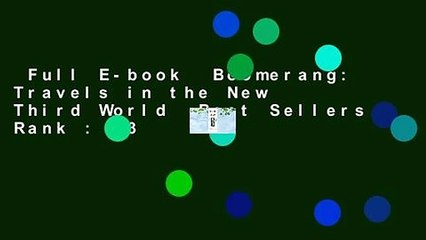 Full E-book  Boomerang: Travels in the New Third World  Best Sellers Rank : #3