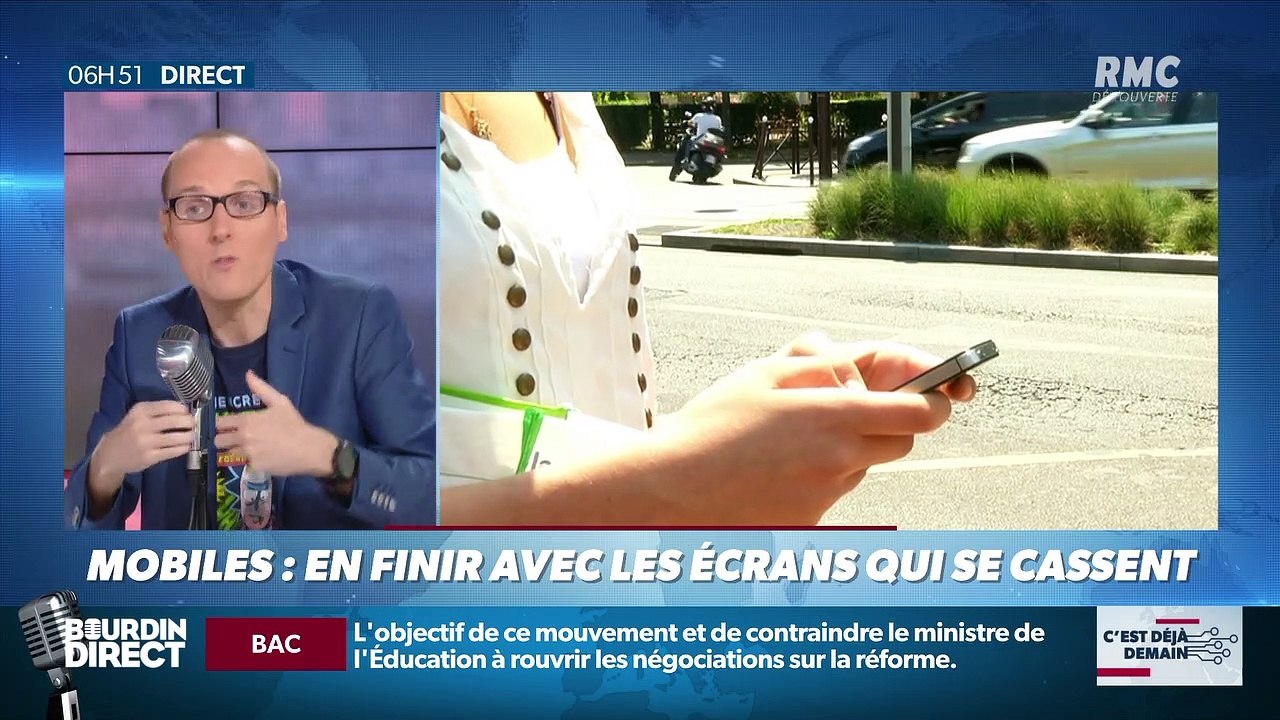La chronique d'Anthony Morel : Mobiles, en finir avec les écrans qui se cassent - 03/07