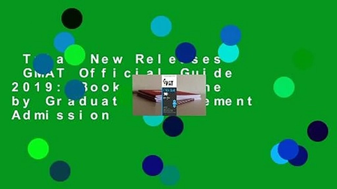 Trial New Releases  GMAT Official Guide 2019: Book + Online by Graduate Management Admission