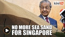 Malaysia bans sea sand exports to Singapore