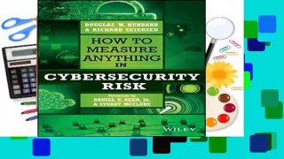 About For Books  How to Measure Anything in Cybersecurity Risk  For Kindle