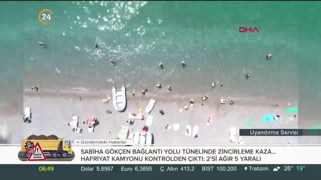 Akdeniz ve Ege'yi aratmıyor... Van Gölü sahilleri şenlendi