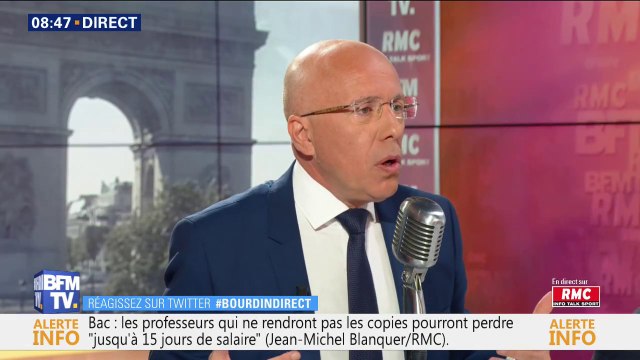 Anonymat sur Internet: pour Eric Ciotti, c'est le visage des délateurs et des lâches