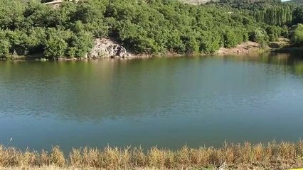 Uşak'ta gölete giren kişi boğuldu