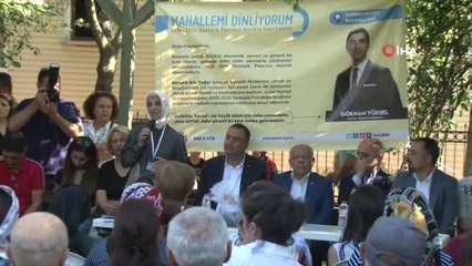 Mahalleli anlattı Başkan kayıt altına aldı