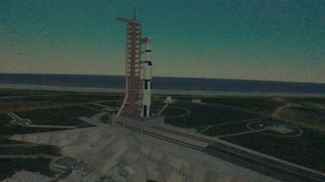 Le décollage de Saturn V modélisé à Rennes