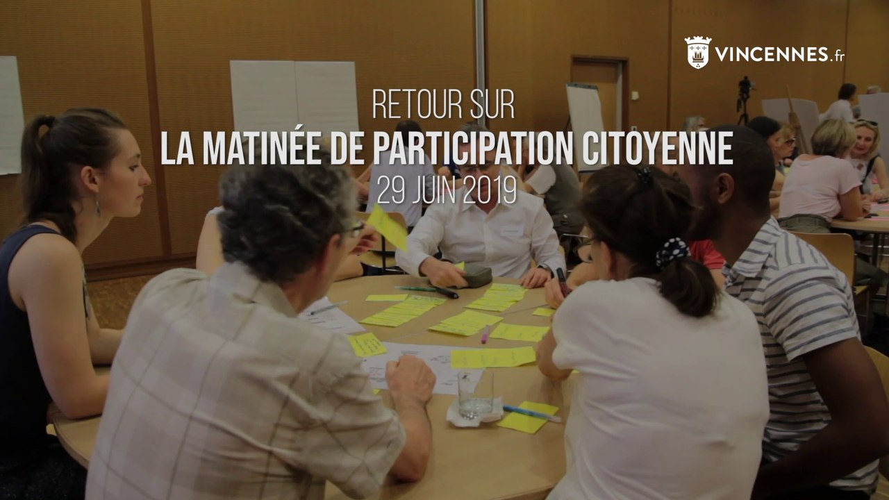 Matinée de la participation citoyenne