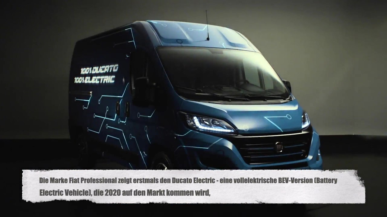 Vorschau auf den Fiat Ducato Electric