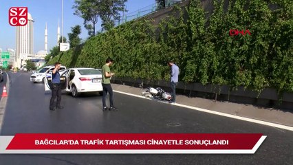 Bağcılar’da trafikte dehşet