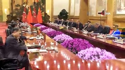 Cumhurbaşkanı Erdoğan, Çin Devlet Başkanı Xi ile Görüştü