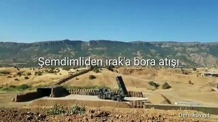 Terör hedeflerine füze atışı