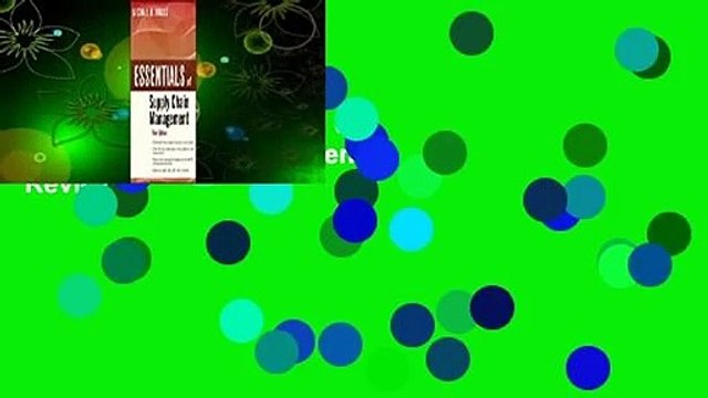 Full version Essentials of Supply Chain Management Review