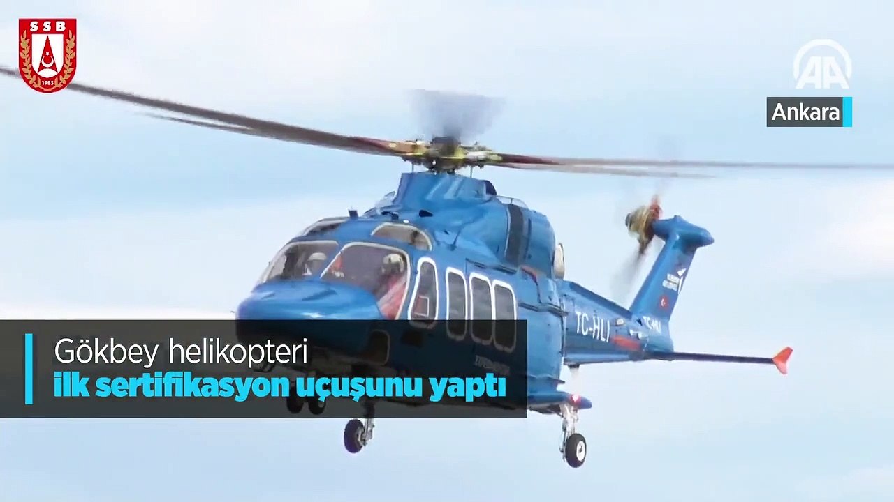 Gökbey helikopteri ilk sertifikasyon uçuşunu yaptı