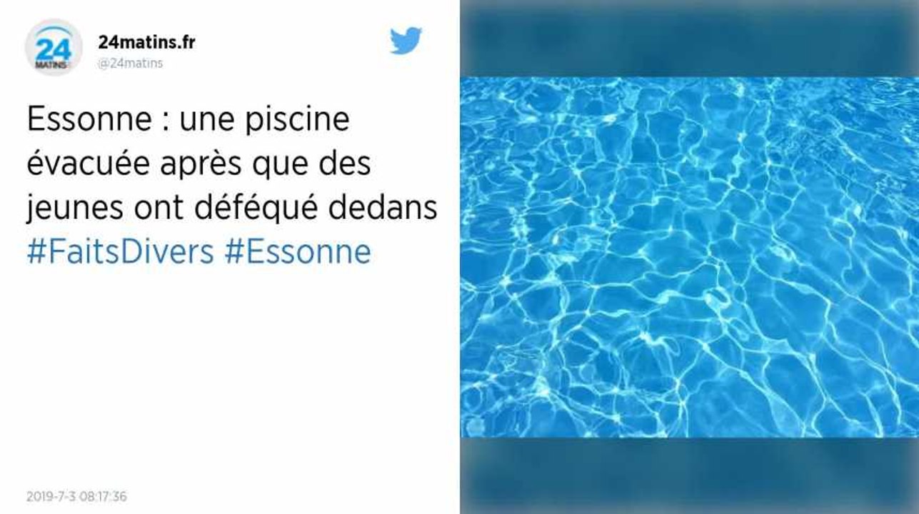 Essonne : Ils défèquent dans l’eau, un millier de baigneurs contraints de quitter la piscine