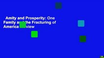 Amity and Prosperity: One Family and the Fracturing of America  Review