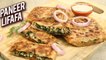 Paneer Lifafa Paratha - Paneer Stuffed Paratha - Indian Pocket Paratha - Breakfast Recipe - Varun