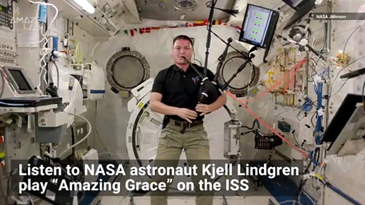 Watch NASA Astronaut Play ‘Amazing Grace’ on the Bagpipes
