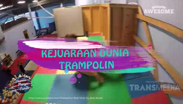 DUNIA PUNYA CERITA - Kejutan Dunia Trampolin