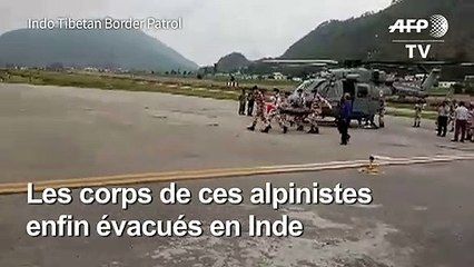 Inde: évacuation des corps d'alpinistes tués dans l'Himalaya