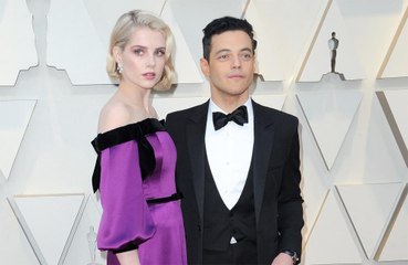 Rami Malek praises 'lovely' Lucy Boynton