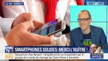 Des smartphones plus solides, grâce aux huitres !