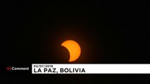 Солнечное затмение в Боливии