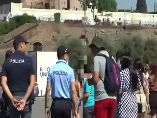 Roma-Firenze - Pattugliamenti congiunti tra poliziotti italiani e portoghesi (03.07.19)