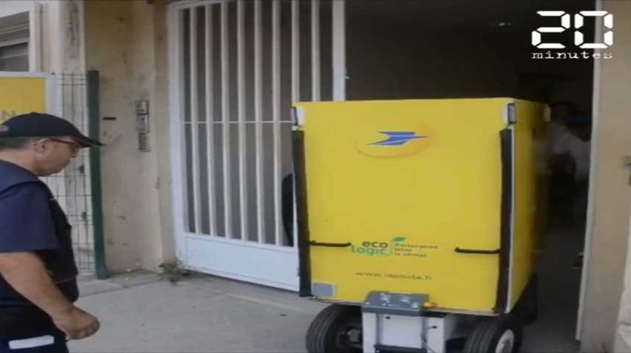 Montpellier: La Poste teste des robots programmés pour suivre les facteurs
