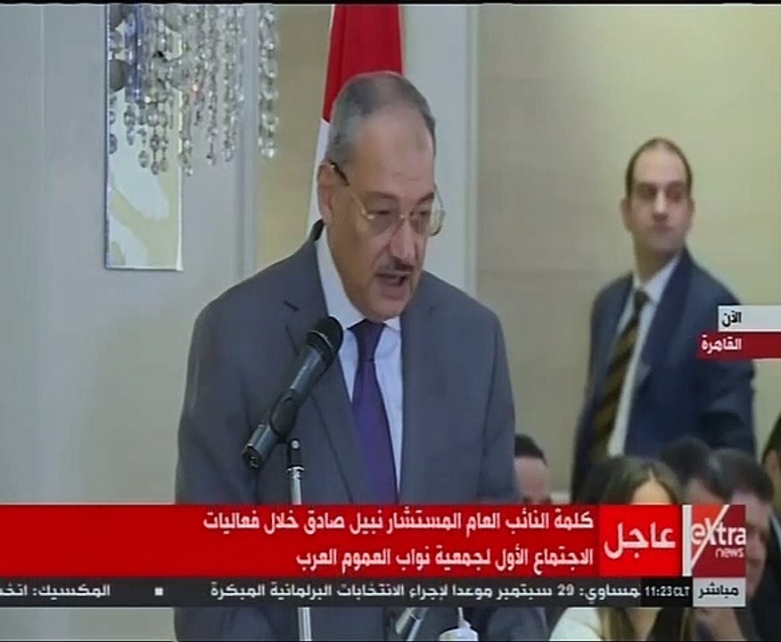 النائب العام: جرائم الإرهاب تقف عائقا أمام التقدم والازدهار