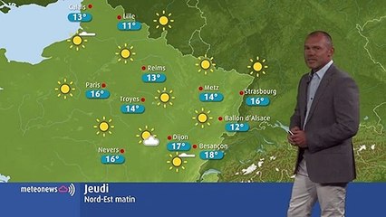 La météo de ce jeudi 04 juillet