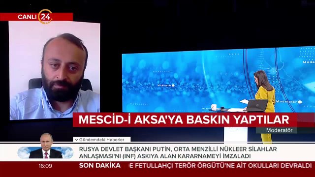 Mescid-i Aksa'ya baskın yaptılar