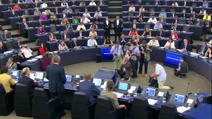 Avrupa Parlamentosu'nun yeni başkanı İtalyan Sassoli oldu (2)