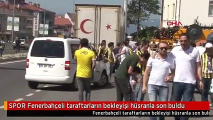 SPOR Fenerbahçeli taraftarların bekleyişi hüsranla son buldu