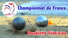 Championnat de France Doublette Féminine à Rumilly (74)