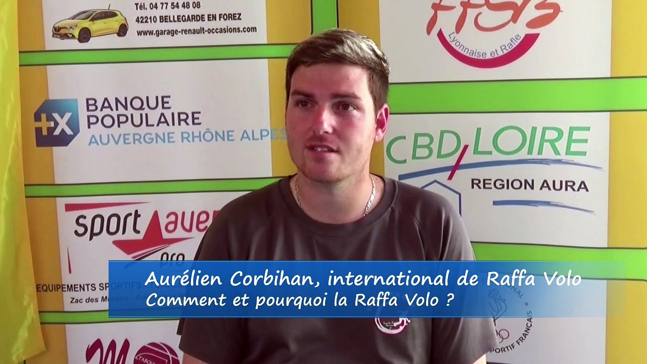La Raffa Volo en 3 minutes avec Aurélien Corbihan, joueur international français, France Raffa Volo, Feurs 2019
