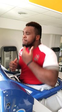 Demba Bamba prépare la coupe du Monde à Lyon